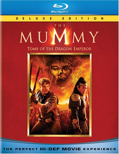 La Momia: La tumba del Emperador Dragn carátula Blu-ray