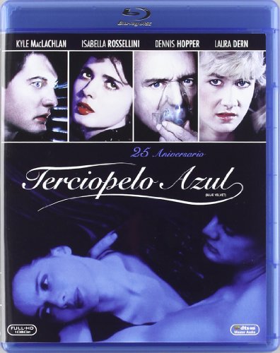 Terciopelo azul carátula Blu-ray