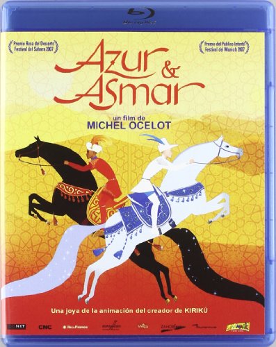 Azur y Asmar carátula Blu-ray