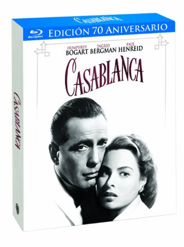 Casablanca: edición 70 aniversario carátula Blu-ray