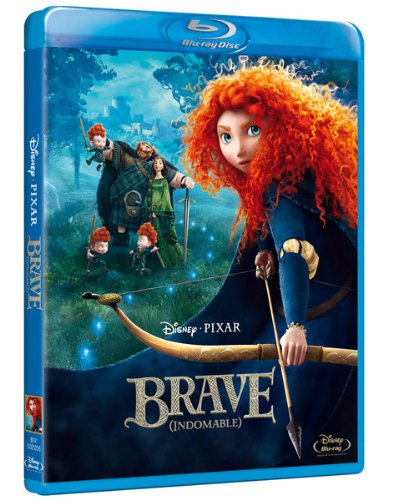 Brave (Indomable) (combo blu-ray + DVD) carátula Blu-ray