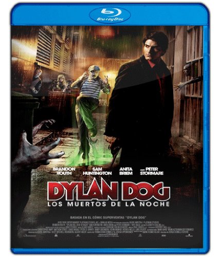 Dylan Dog: Los muertos de la noche carátula Blu-ray