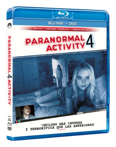 Paranormal Activity 4 carátula Blu-ray