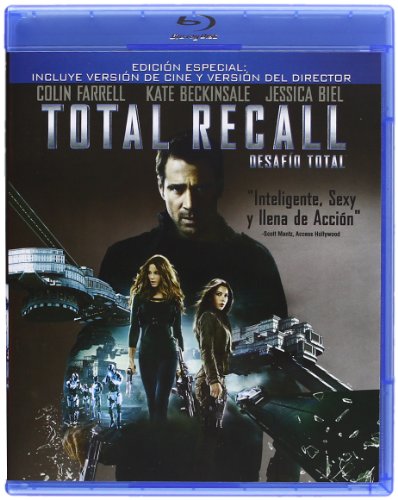 Total Recall (Desafo total) carátula Blu-ray