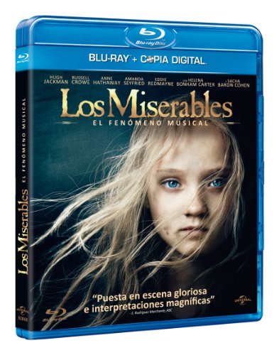Los Miserables carátula Blu-ray