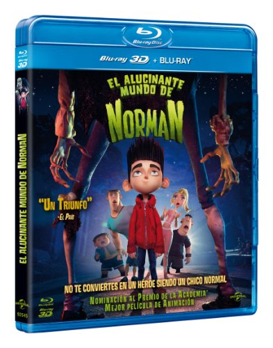 El alucinante mundo de Norman carátula Blu-ray