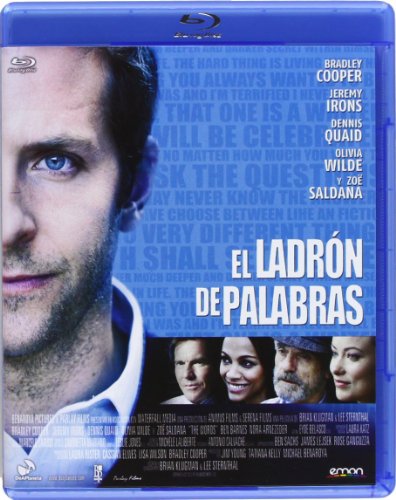 El ladrn de palabras carátula Blu-ray