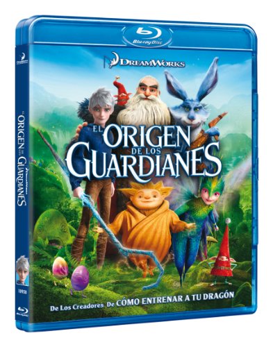 El Origen de los Guardianes carátula Blu-ray