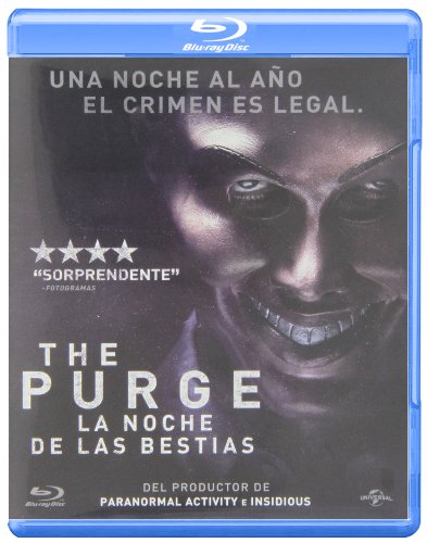 The Purge: La noche de las bestias carátula Blu-ray