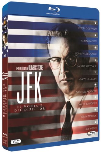 JFK: El montaje del director carátula Blu-ray