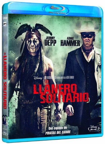 El llanero solitario carátula Blu-ray