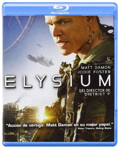 Elysium carátula Blu-ray