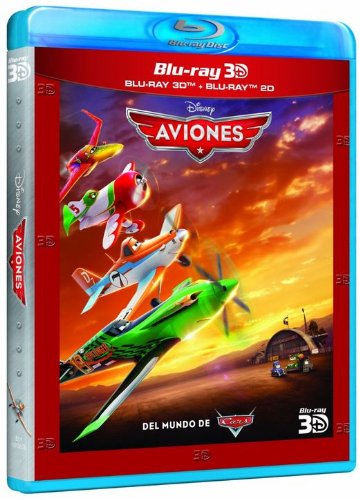 Aviones carátula Blu-ray