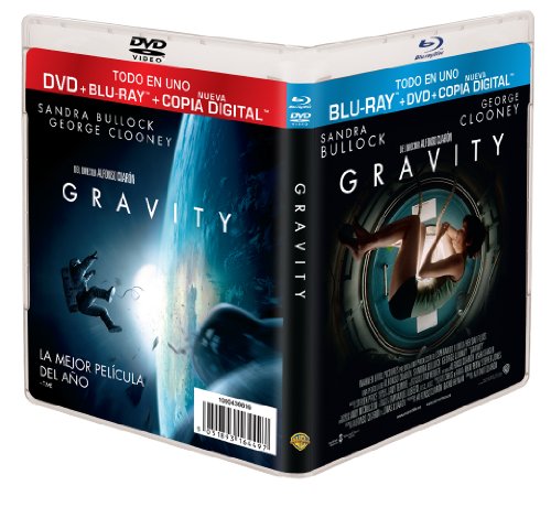 Gravity carátula Blu-ray
