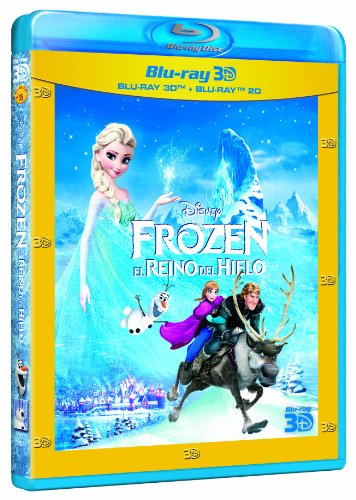 Frozen: El Reino del Hielo carátula Blu-ray