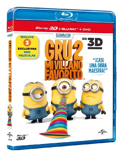 Gru: Mi villano favorito 2 carátula Blu-ray