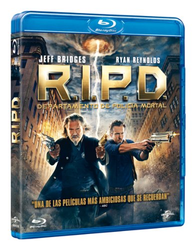 R.I.P.D. Departamento de Polica Mortal carátula Blu-ray