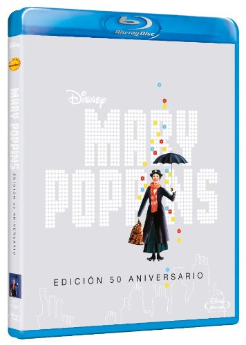 Mary Poppins - Edicin 50 Aniversario carátula Blu-ray