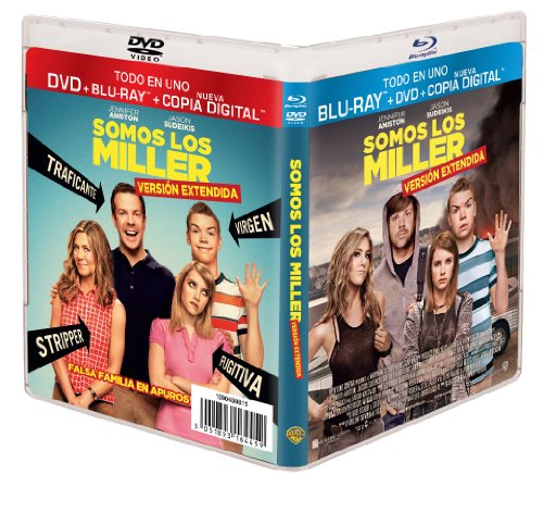 Somos los Miller - Edicin extendida carátula Blu-ray