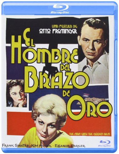 El hombre del brazo de oro carátula Blu-ray