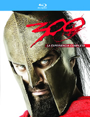 300 - Edicin de coleccionista carátula Blu-ray