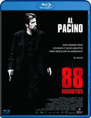 88 minutos carátula Blu-ray