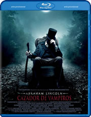 Abraham Lincoln: Cazador de vampiros Blu-ray 3D carátula Blu-ray