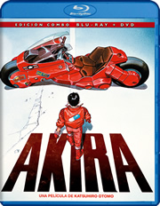 Akira + DVD gratis carátula Blu-ray