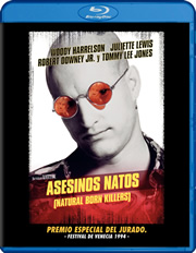 Asesinos natos carátula Blu-ray