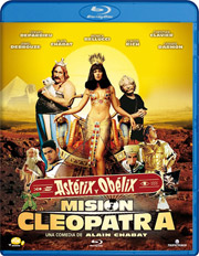 Astrix y Oblix: Misin Cleopatra carátula Blu-ray