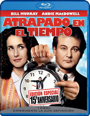 Atrapado en el tiempo carátula Blu-ray