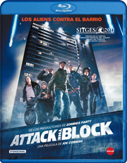 Attack the Block carátula Blu-ray
