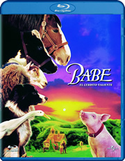 Babe, el cerdito valiente carátula Blu-ray