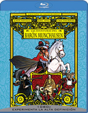 Las aventuras del Barn Munchausen - Edicin 20 Aniversario carátula Blu-ray