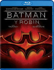 Batman y Robin carátula Blu-ray