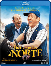 Bienvenidos al norte carátula Blu-ray