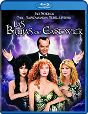 Las brujas de Eastwick carátula Blu-ray