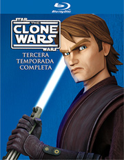Star Wars: The Clone Wars Temporada 3 carátula Blu-ray