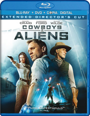 Cowboys & Aliens carátula Blu-ray