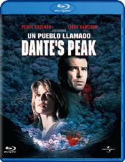 Un pueblo llamado Dante's Peak carátula Blu-ray