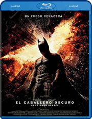 El Caballero Oscuro: La leyenda renace carátula Blu-ray