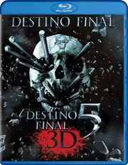Destino final 5 Blu-ray 3D carátula Blu-ray