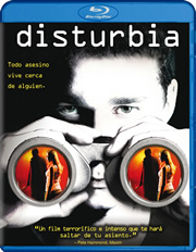 Disturbia carátula Blu-ray