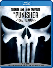 The Punisher (El Castigador) carátula Blu-ray