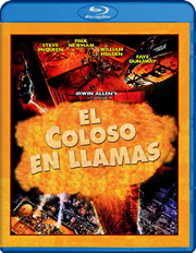 El coloso en llamas (redoblaje) carátula Blu-ray