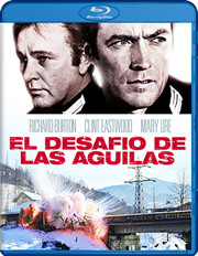 El desafo de las guilas carátula Blu-ray