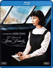 El diario de Ana Frank carátula Blu-ray