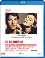 El graduado carátula Blu-ray