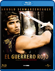 El guerrero rojo carátula Blu-ray
