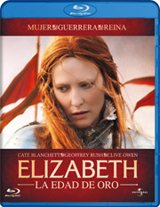 Elizabeth: La Edad de Oro carátula Blu-ray